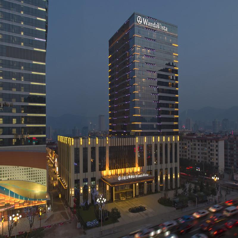 Wanda Vista Lanzhou Hotel Bagian luar foto