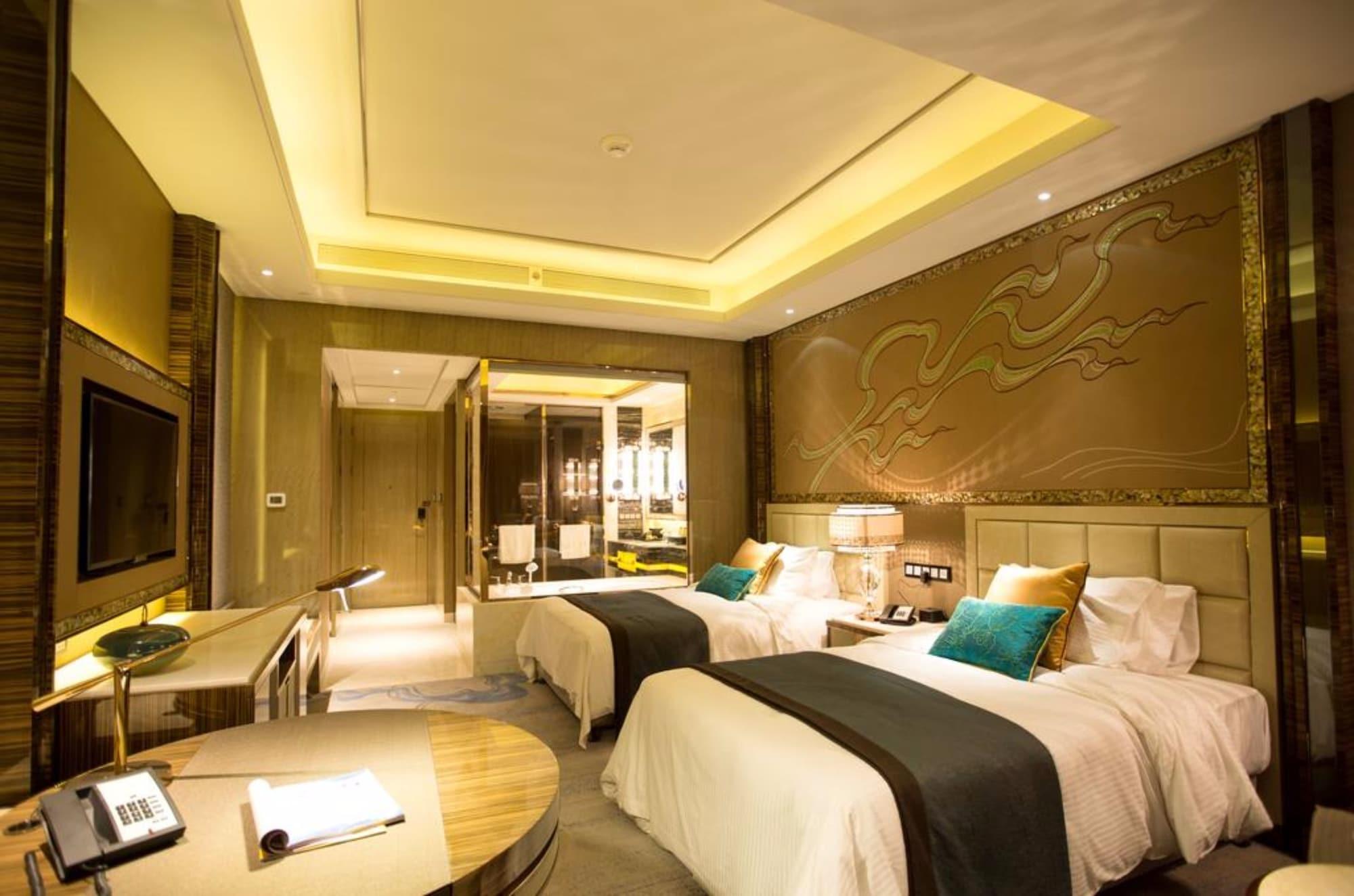 Wanda Vista Lanzhou Hotel Bagian luar foto