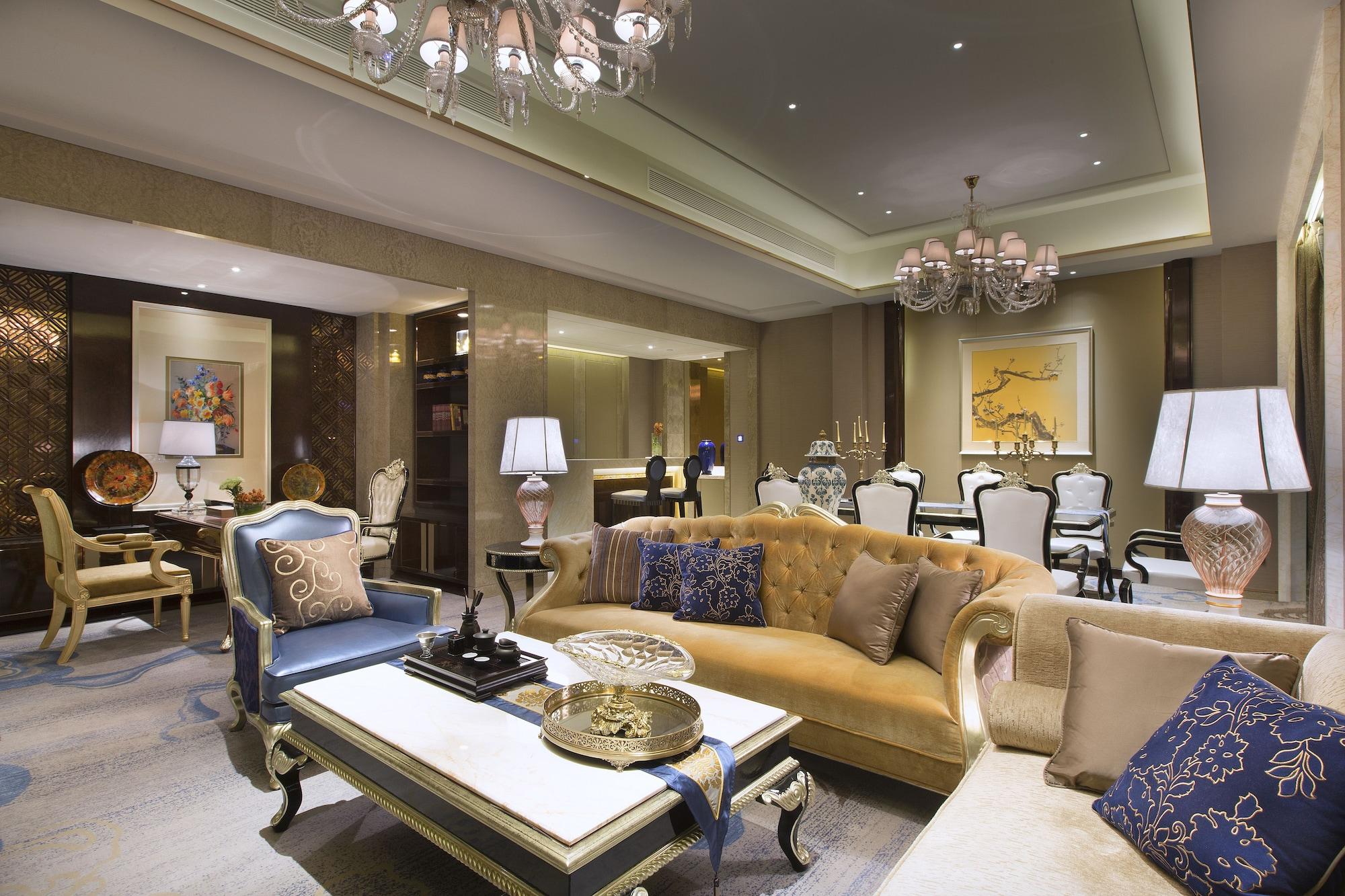 Wanda Vista Lanzhou Hotel Bagian luar foto