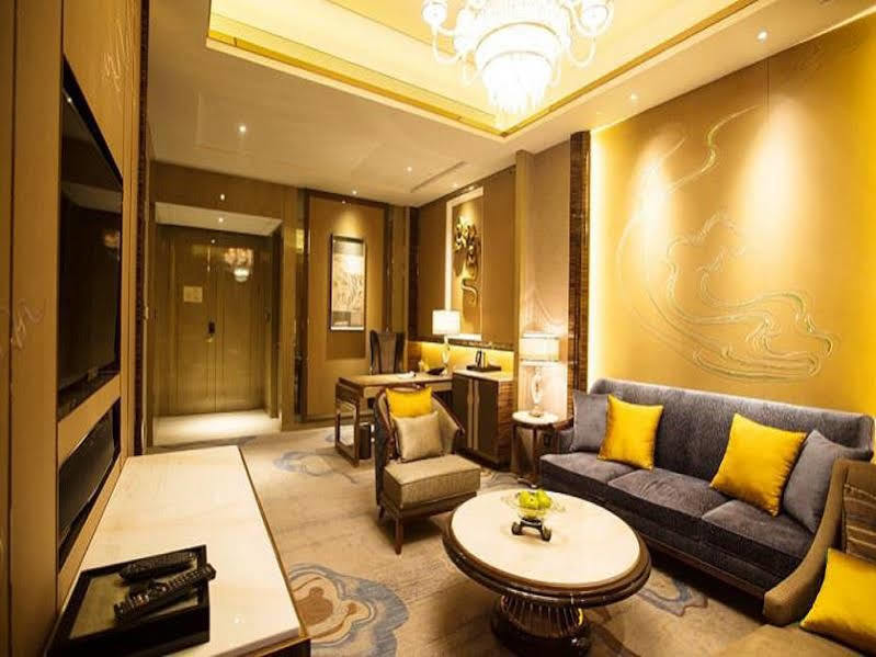 Wanda Vista Lanzhou Hotel Bagian luar foto